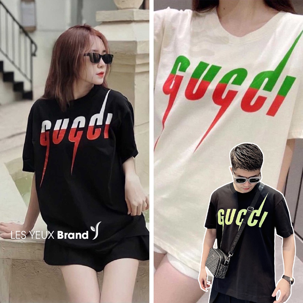 Áo phông nữ form rộng In hình GC Tia sét, Áo thun nam tay lỡ unisex cao cấp Cotton 100% thấm hút mồ hôi 𝙇𝙚𝙨𝙮𝙚𝙪𝙭.𝘽𝙧𝙖𝙣𝙙