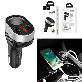 Cốc Sạc Cho Xe Hơi Hoco Z29 Chính Hãng