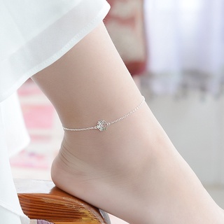 Lắc Chân Mạ Bạc S925 Cho Cặp Đôi