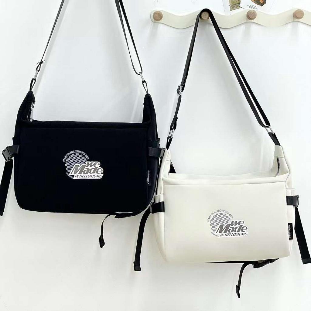 Túi đeo chéo học sinh sinh viên vải dù nhiều ngăn đựng đi học đi chơi thời trang unisex nam nữ W7023