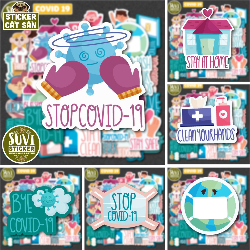 [HÀNG HOT] Sticker dán laptop, điện thoại, vali, nón bảo hiểm. MSP: O05