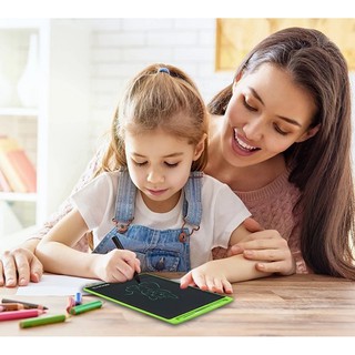 Bảng viết, bảng vẽ điện tử màn hình lcd đa sắc 8.5 inch tự xóa thông minh model 2019 |tặng kèm bút cảm ứng