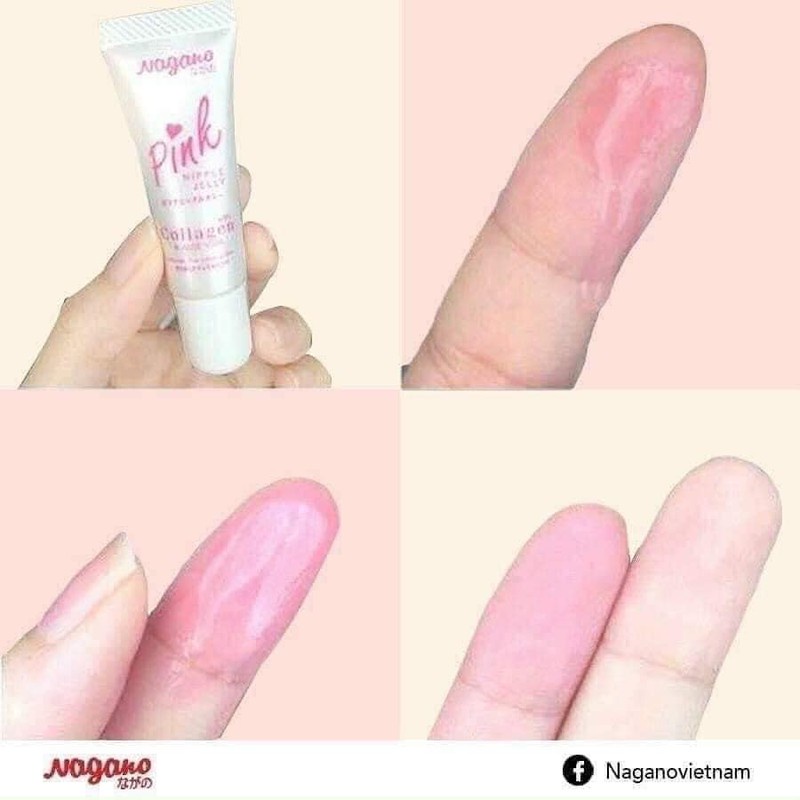 KEM LÀM HỒNG NHŨ HOA ĐƯỢC CHIẾT XUẤT TỪ COLLAGEN VÀ THẢO DƯỢC THIÊN NHIÊN NAGANO PINK THÁI LAN CHÍNH HÃNG - 8336