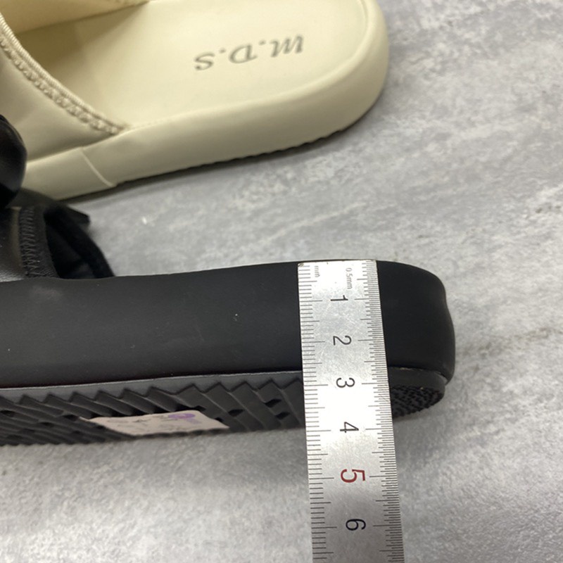 Dép Quai Ngang Nữ Bánh Mì QC Cao 3cm Cao Cấp TRINH LÊ SHOP GIÀY DÉP TL285