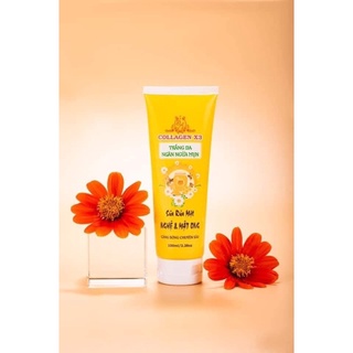 Sữa rửa mặt collagen x3 nghệ & mật ong 100ml mỹ phẩm mỹ ái