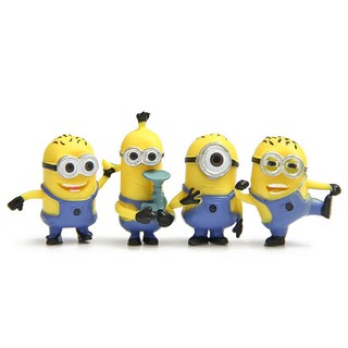 Set 4 Mô Hình Nhân Vật Phim Despicable Me 2
