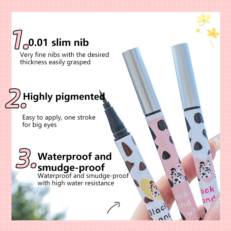 Bút Kẻ Mắt Dạng Lỏng Màu Nâu Mềm Mịn Lâu Trôi Dễ Thương shado JP5