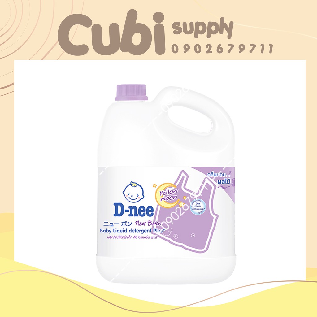 Nước Giặt Xả Dnee 3000ML Thái Lan - Màu Tím