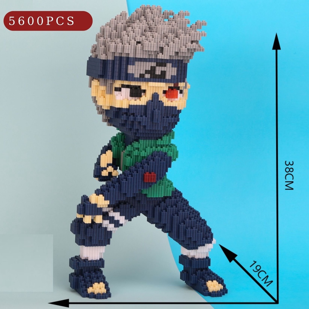 Lego Hoạt Hình Đồ Chơi Lego 3D Lắp Ghép Kakashi & Các Nhân Vật Hoạt Hình Cho Bé Trai Bộ quà tặng