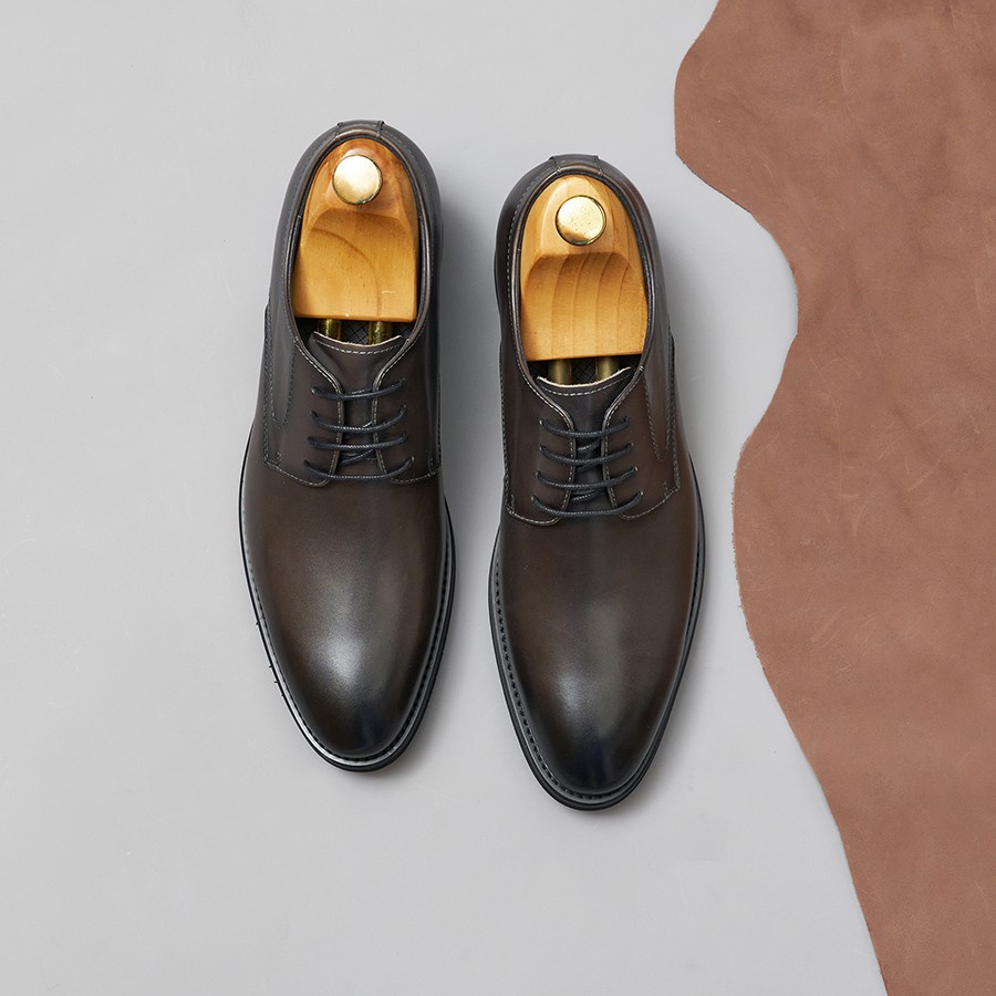 Giày Derby LAFORCE tăng chiều cao GCLA851-20-XA Tặng Tất Nam Cao Cấp