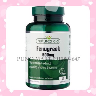 Viên lợi sữa cỏ cà ri fenugreek 500mg anh 90 viên