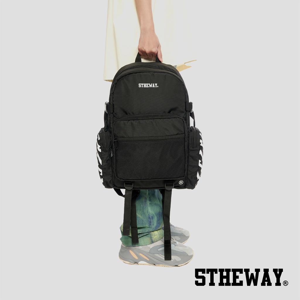 Balo 5THEWAY® /solid/ ROCKET BACKPACK in BLACK aka Balo Đen