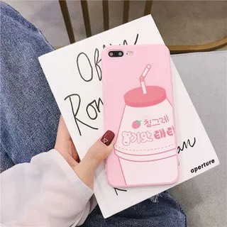 Ốp iphone - Ốp lưng Mặt mờ siêu dày viền màu