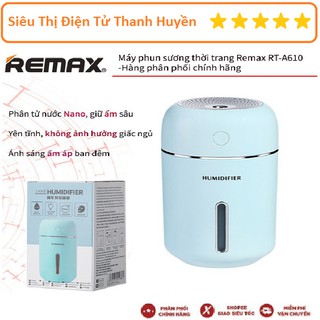 Máy Phun Sương Thời Trang Remax RT-A610 - Máy Phương Xương Xông Tinh Dầu Chính Hãng Remax - Bảo Hành 6 Tháng