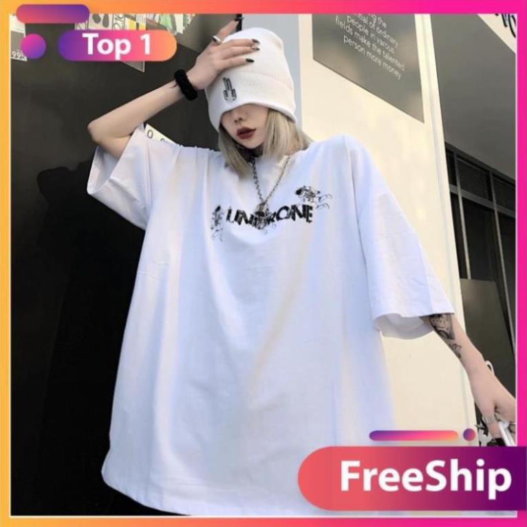 Áo thun nam nữ unisex tay lỡ AD67, áo phông tay lỡ unisex form rộng oversize streetwear PHG