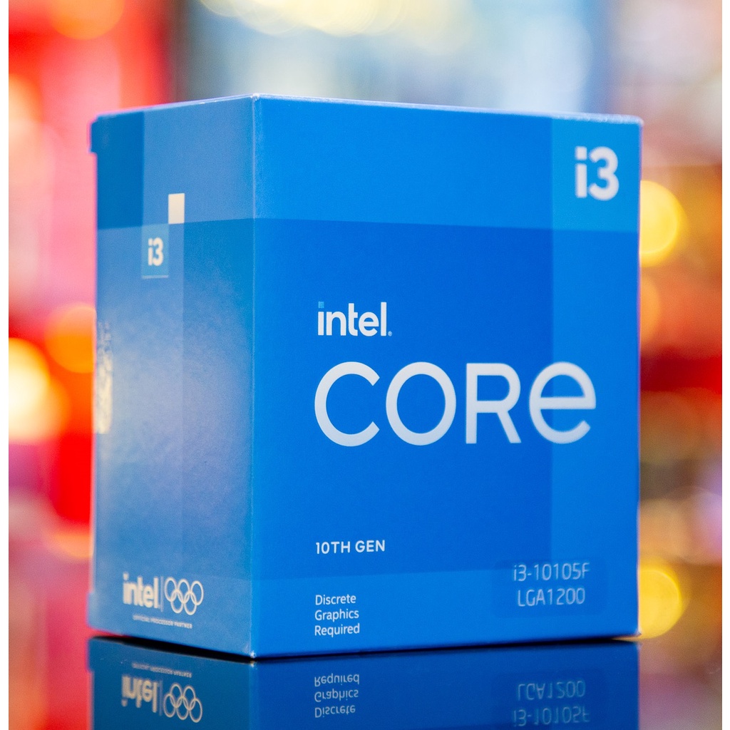CPU Intel Core i3-10105F   - Bảo Hành 36TH