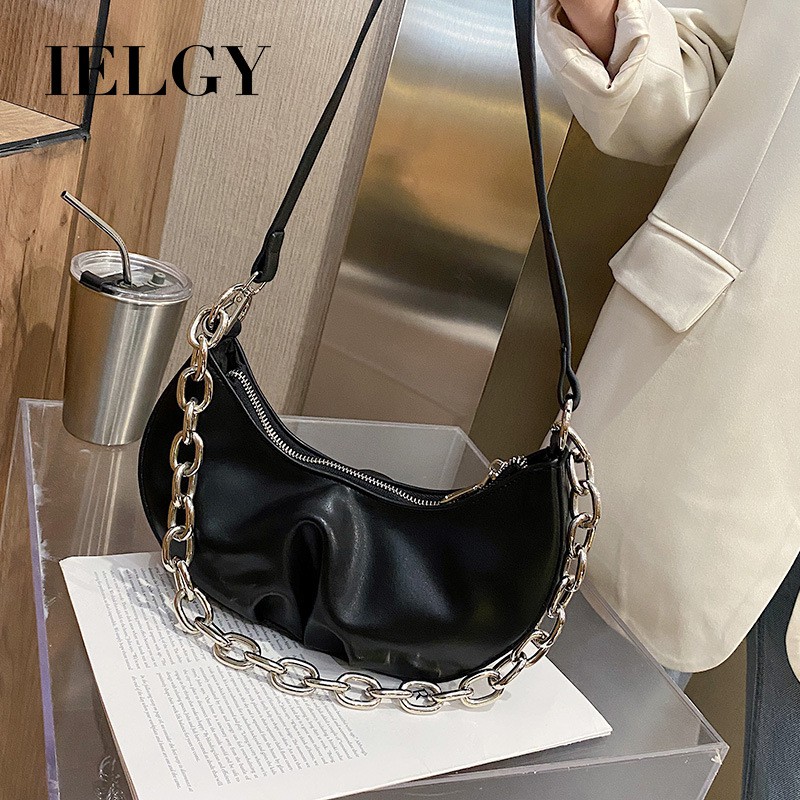 Túi xách da màu trơn thời trang thanh lịch cho nữ