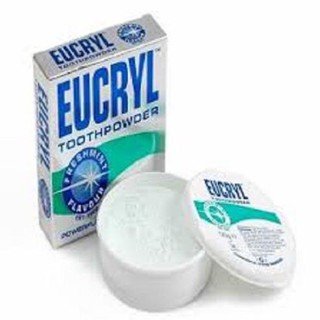 Bột trắng răng Eucryl Anh 50g