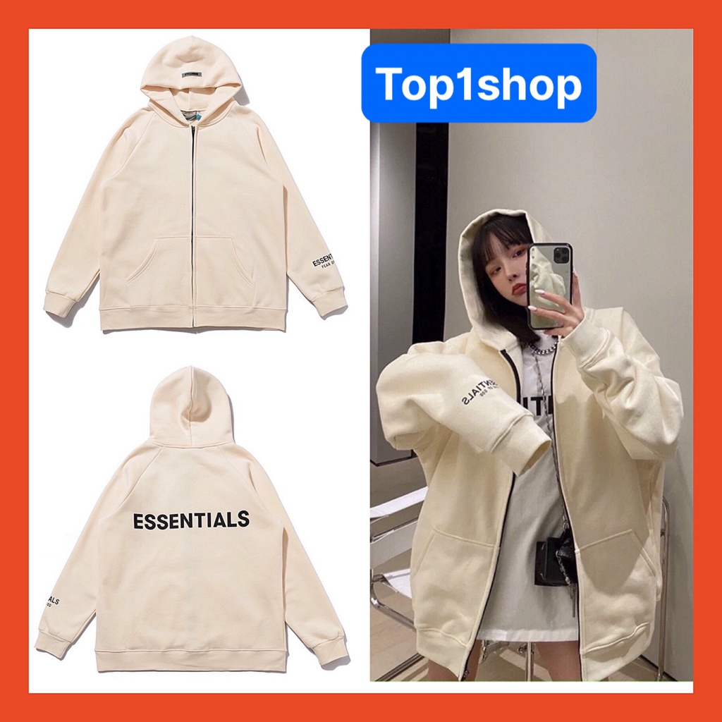 Áo khoác nữ ESSEN form rộng chất nỉ bông dày cao cấp thích hợp mùa thu đông,Chống nắng mùa hè phong cách Hàn Quốc 2022