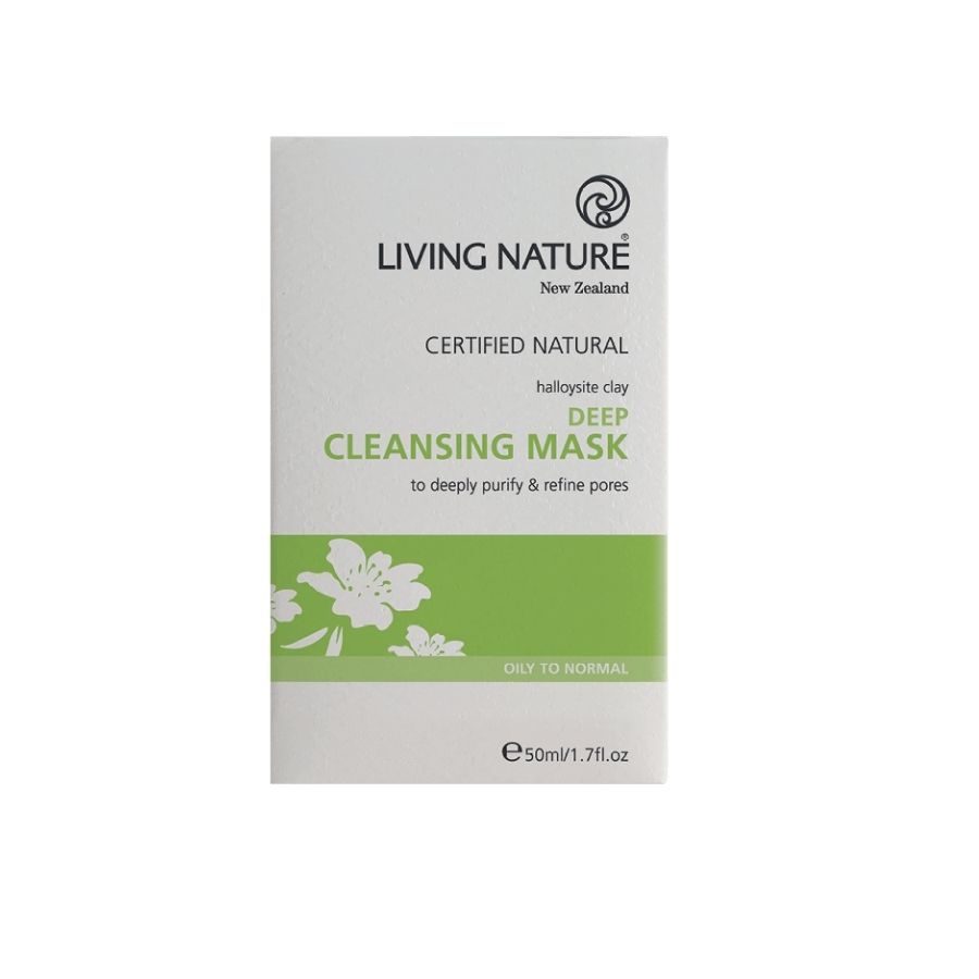 [Hỏa tốc] Mặt nạ đất sét làm sạch sâu Living Nature Deep Cleansing Mask - Gói/Hộp
