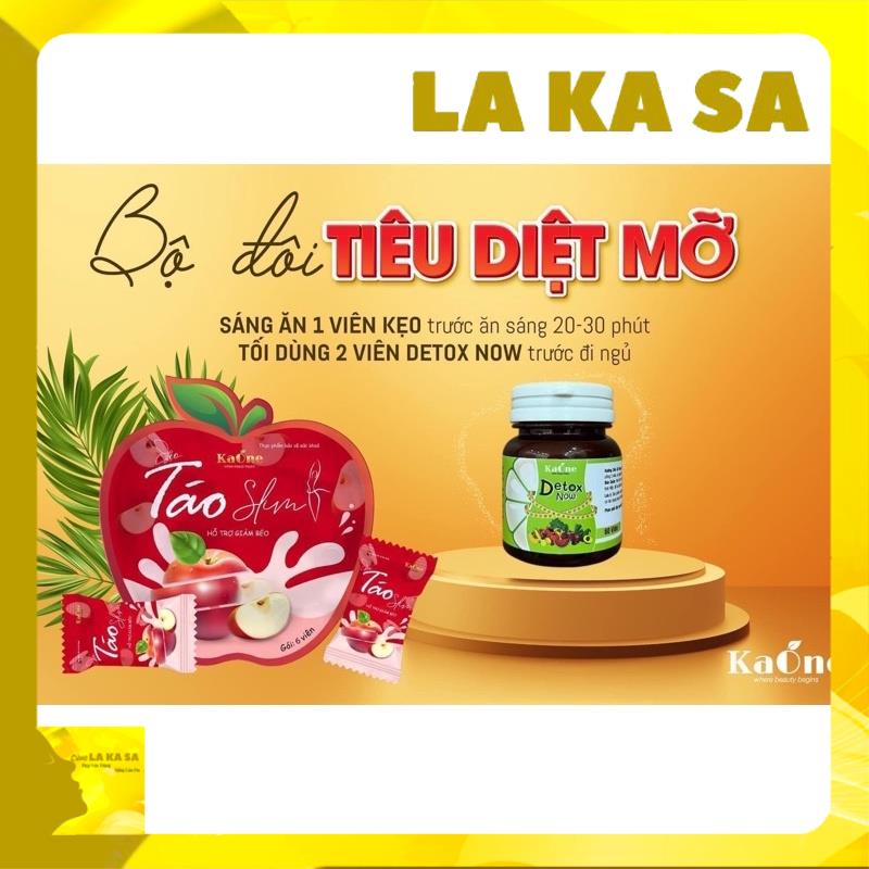 DETOX RAU CỦ QUẢ-DETOX NOW-KẸO TÁO-KẸO PRO GIẢM MỠ EO THON