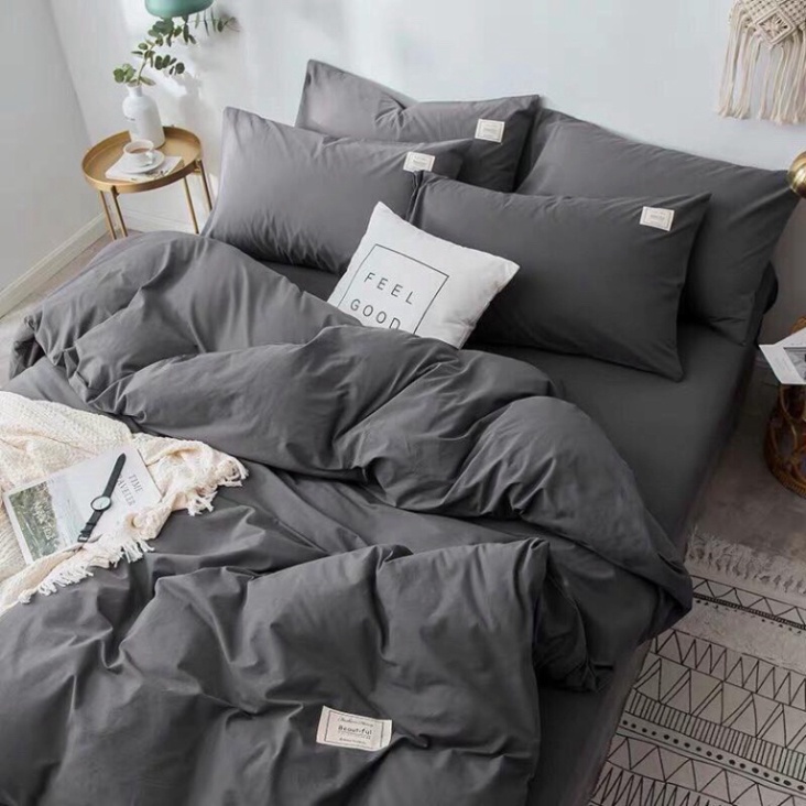 Bộ chăn ga gối cotton Tici Miha Bedding cao cấp - Chăn mền, ga giường và vỏ gối