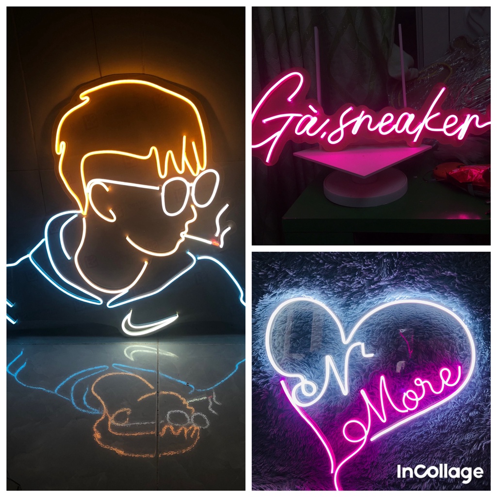 Đèn Led Neon Uốn tạo hình theo yêu cầu