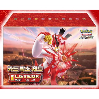 Pokemon Card Game Sword & Shield Card Box Set Strike Master Single Strike Master Korea Version TCG