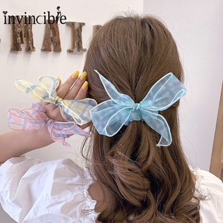 Dây Cột Tóc Kiểu Dáng Nơ Màu Sắc Thời Trang Hàn Quốc Cho Nữ