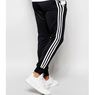 Quần thể thao nam ba sọc cá tính, quần thể thao jogger sọc trắng Dilano QT01