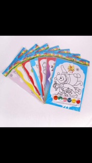 30 tranh tô màu nước cho bé