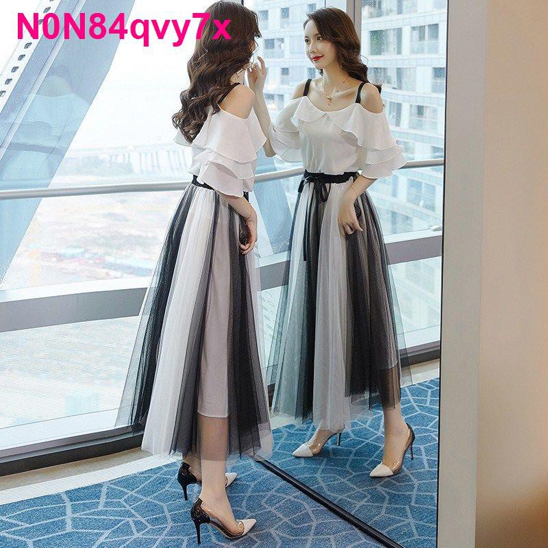 SHOP XINH Single Piece / Super Summer Generic Bộ hai mảnh thời trang Phụ nữ voan lưới Slings Áo dài