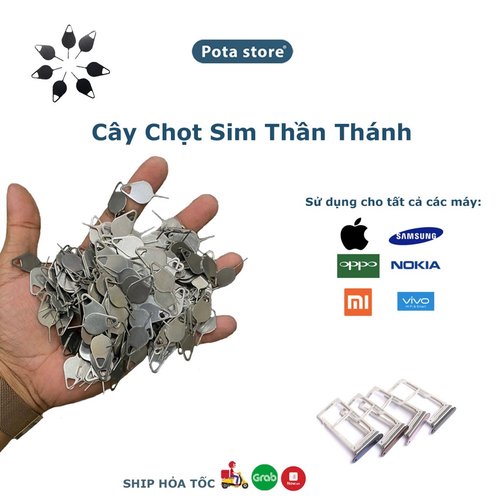 Que Chọt Sim Thần Thánh, Que Chọc Sim điện thoại nhỏ gọn tiện lợi cho các dòng máy ip, samsung, oppo, xiaomi..