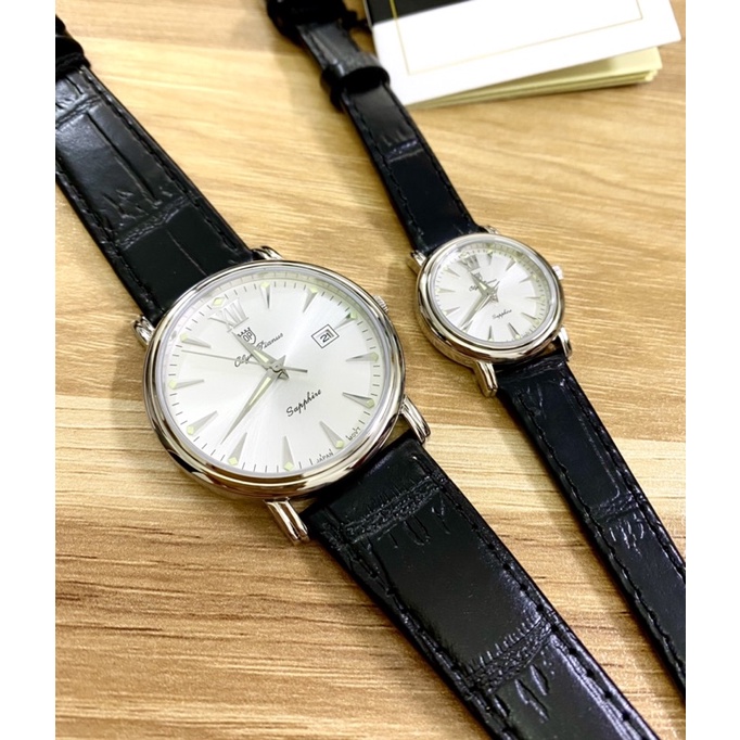 Đồng hồ nữ mặt kính sapphire Olym Pianus OP130-07 OP130-07LS-GL trắng