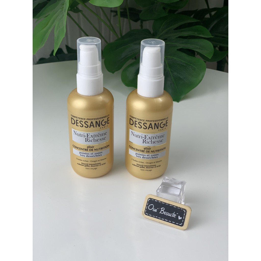 Dưỡng Tóc Dessange competence professionnelle elixir 100ml Ouibeaute