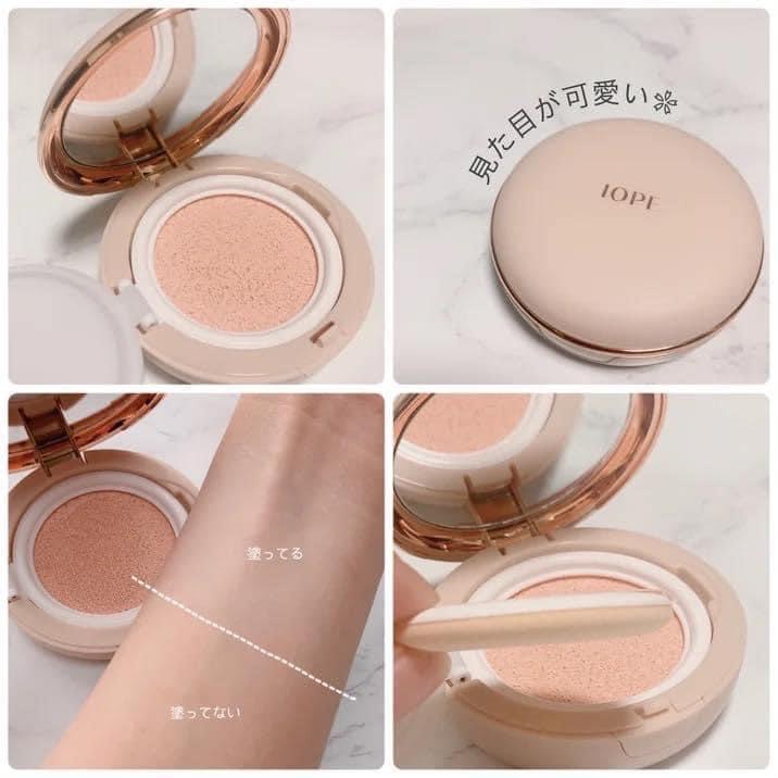 (Đủ bill) PHẤN NƯỚC  IOPE-AIR CUSHION SOIN FIT TONE UP SPF42 PA++