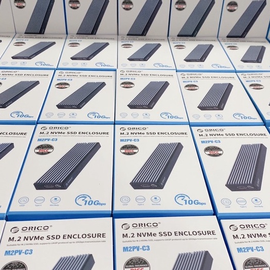 Box ổ cứng SSD M2 NVME / M2 SATA to USB Type-C ORICO /GLOWY - Bảo hành 12 tháng !!!