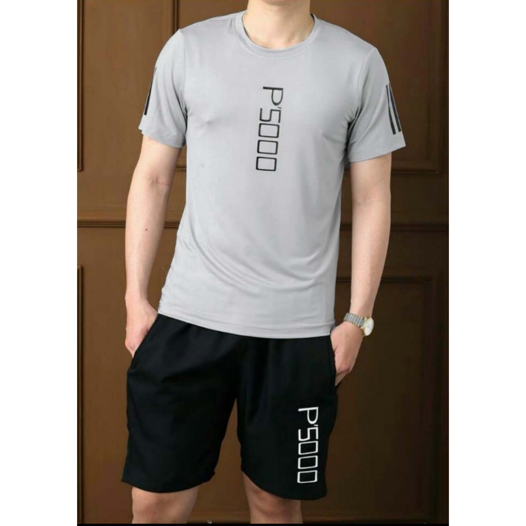 Bộ thể thao nam in chữ