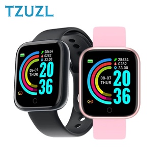 Đồng hồ đeo tay TZUZL Bluetooth giám sát sức khỏe Y68 2021 mới chống nước cho nam thumbnail