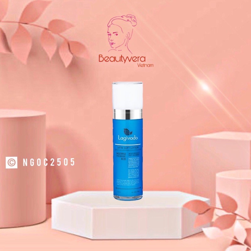 Sữa dưỡng da mặt trắng sáng da Hàn Quốc Lagivado Satin Soft Lotion 120 ml