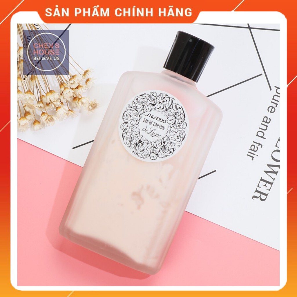 Toner kiềm dầu giảm mụn SHISEIDO Eau De Carmin De Luxe 150ml