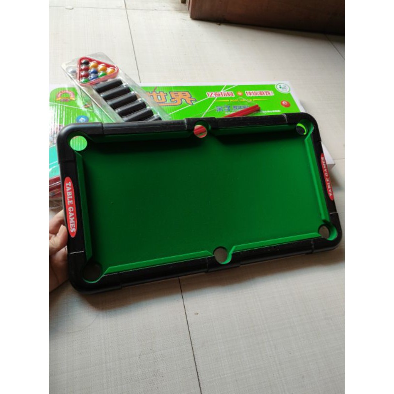 Bàn bi a mini kích thước 44x25 cm