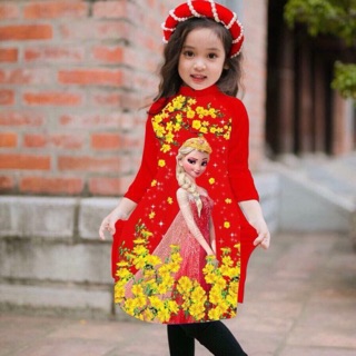 Áo dài cách tân cho bé gái