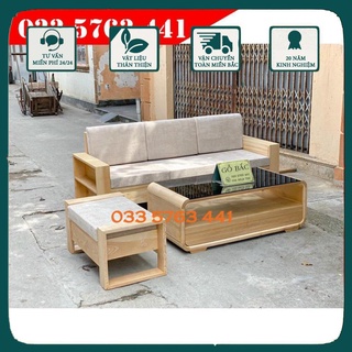 Sofa nhỏ xinh gỗ sồi sofa sofa giường sofagiuong sofa gỗ sofa go sofa goox sofa phòng khách sofascore ghế sofa đơn ghế