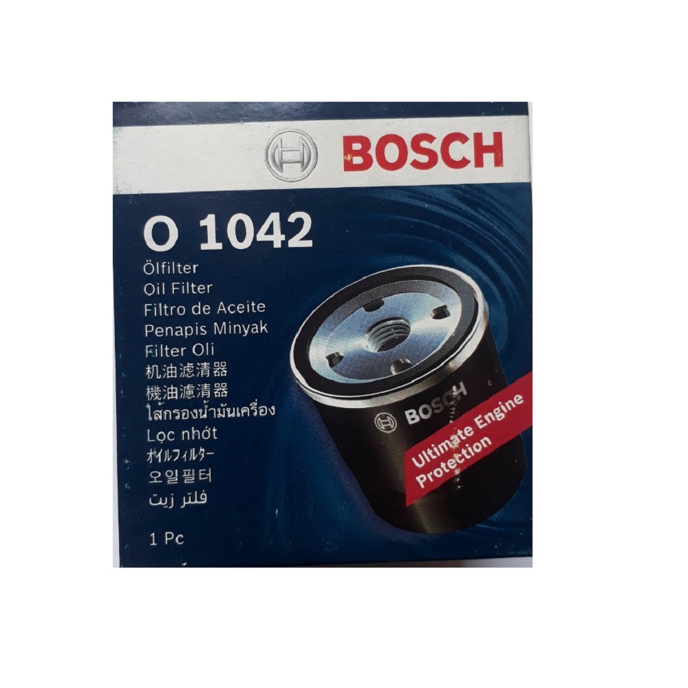 [ CHÍNH HÃNG ] Lọc Nhớt động cơ  Bosch dành Cho Xe Toyota INNOVA phân khúc 2.0 và 2.5  MÃ : AF1042