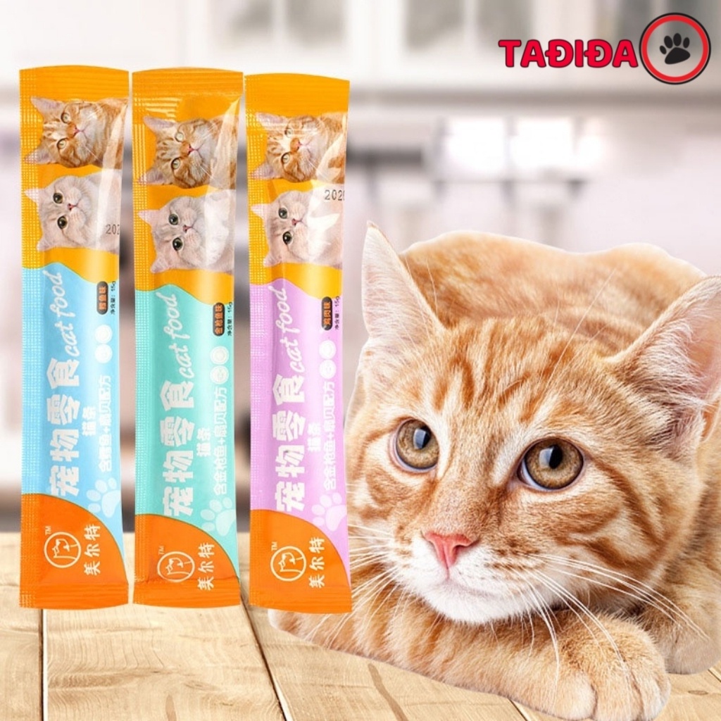 Súp thưởng cho Mèo Cat Food ( Shizuka) , Thức ăn cho Mèo đầy đủ dinh dưỡng - Tadida Pet
