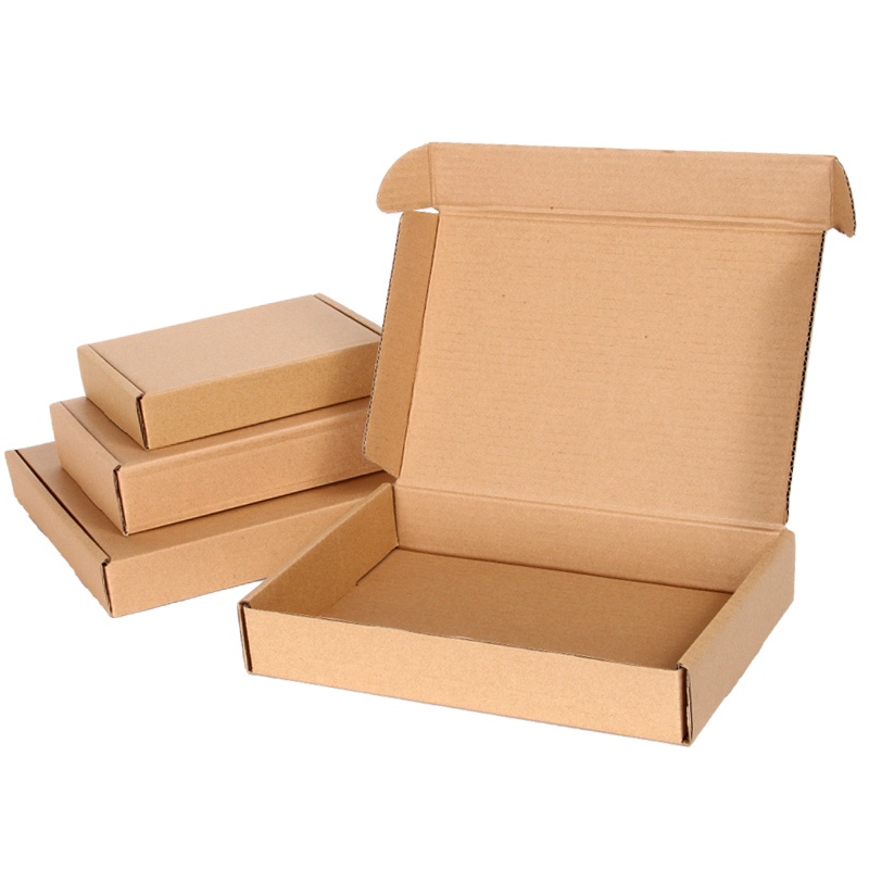 Hộp Carton Nắp Gài Đóng Hàng - Giftbox - Đựng Quần Áo, Mỹ Phẩm, Quà Tặng - Chất Liệu Cứng Cáp, Đa Dạng Kích Cỡ