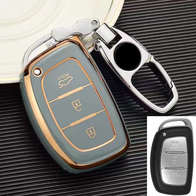 Vỏ Silicon Bảo Vệ Chìa Khóa Điều Khiển Từ Xa Cho Xe Hơi Hyundai Elantra / Tucson / IONIQ / i30 / i40