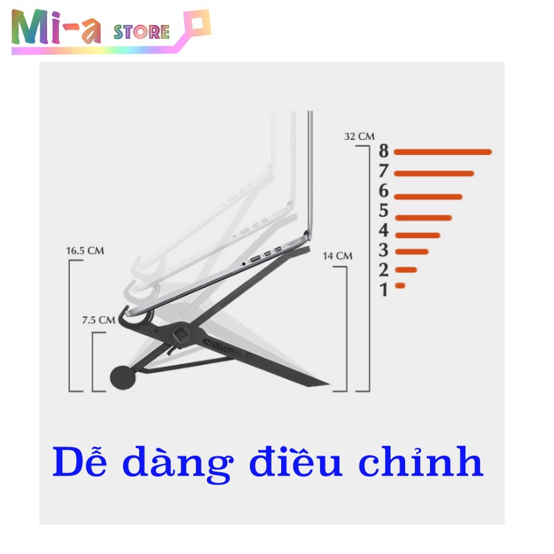 Giá đỡ Laptop Macbook gấp gọn NEXTSTAND nhỏ nhẹ Kệ đỡ Máy tính tốt model 2019 | BigBuy360 - bigbuy360.vn