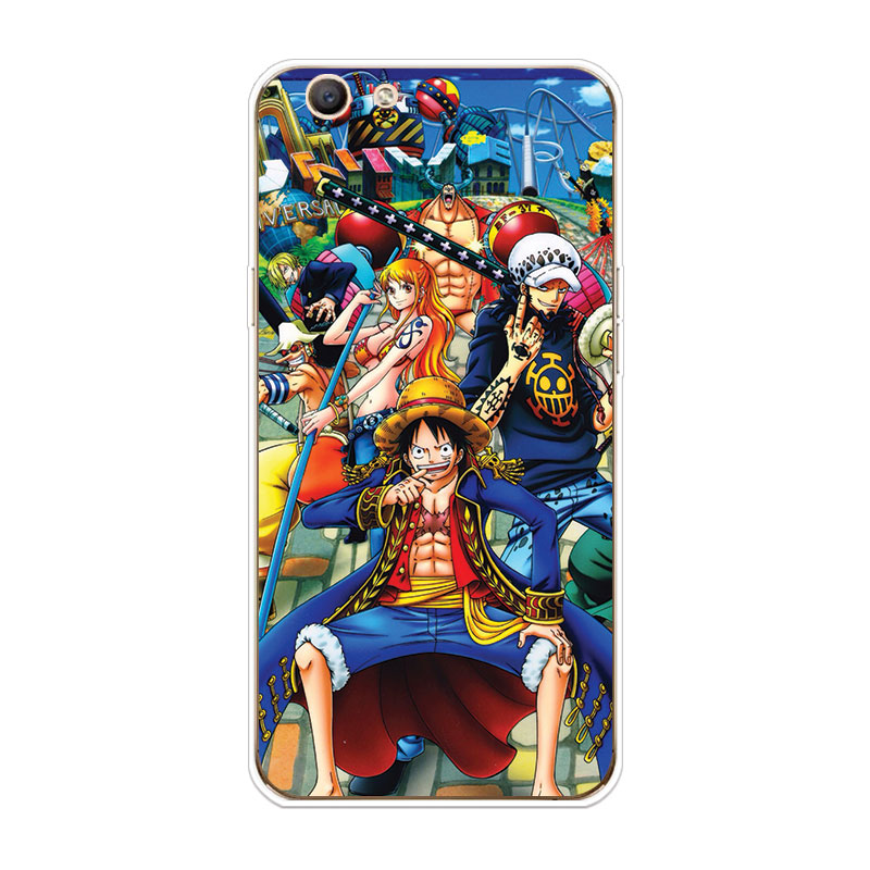 Ốp Lưng Oppo A71 A73 A77 A83 A1 A5X A7X F5 TPU mềm Case One Piece Family portrait
